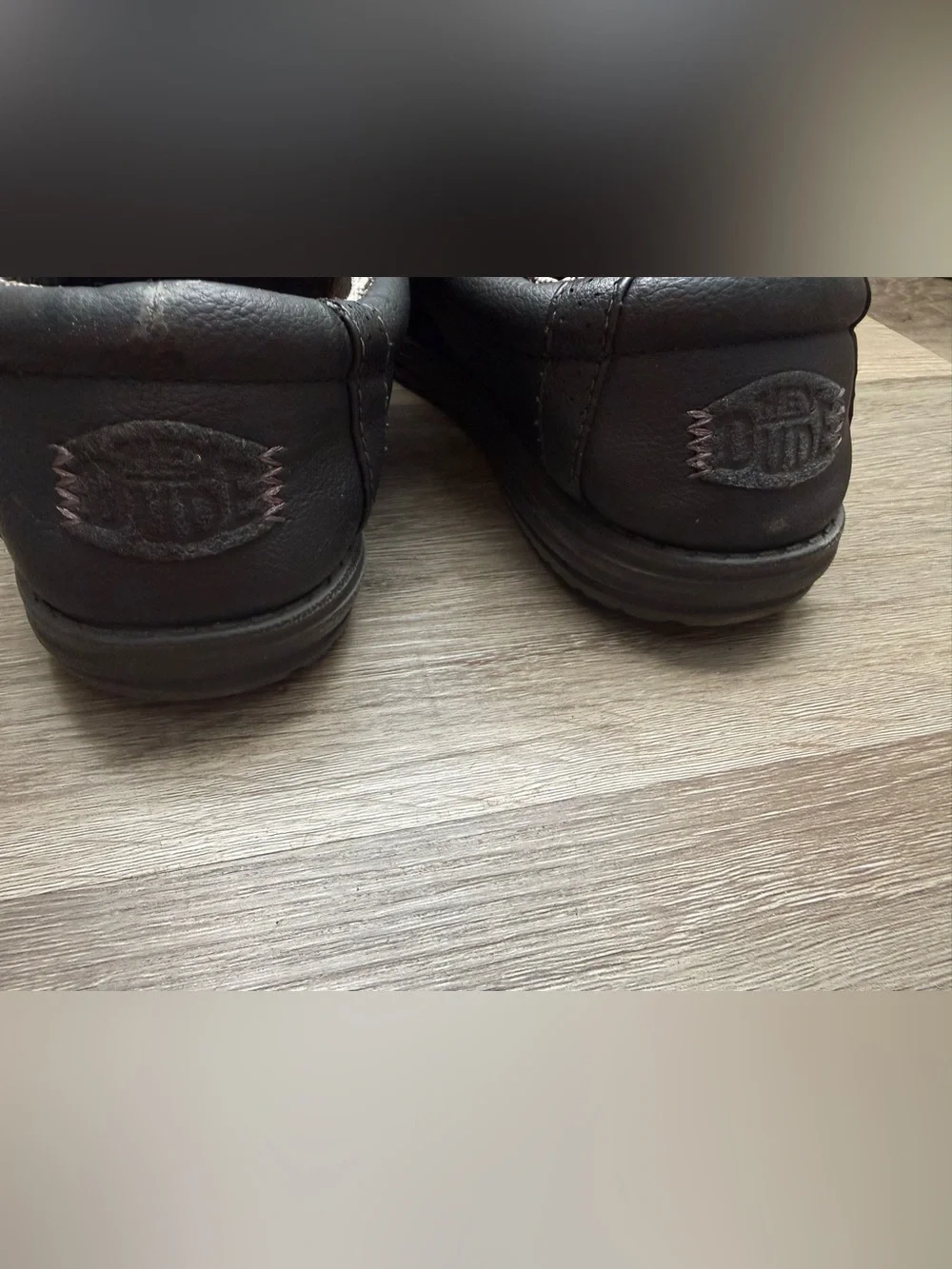 Hey Dude Black Men's Casual Slip-On Loafers